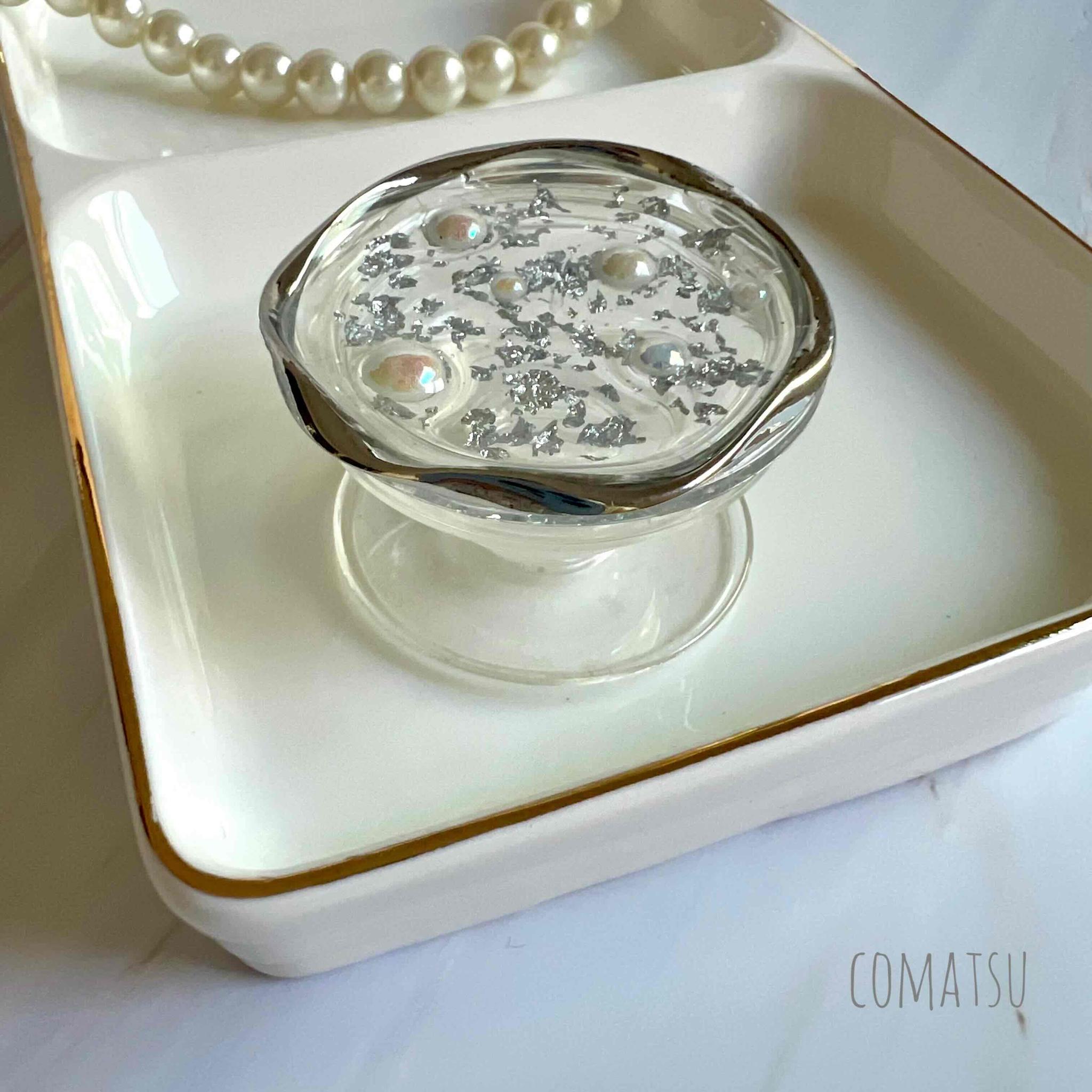 大人ニュアンス仕立て .゜newシリーズ スマホグリップ ソケット スマホスタンド スマホアイテム | 2枚目